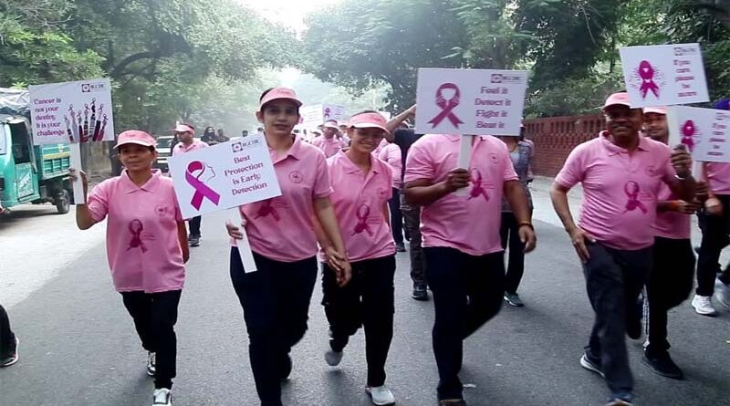 RGCIRC Organises Pink Walk to Spread Awareness on Breast Cancer