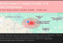 Strong Earthquake Tremors Felt in Delhi-NCR