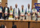 The 45th Issue of V.K. Pahuja Annual Swimming Statistical Bulletin released by (Hony) Brig Dr Arvind Lal