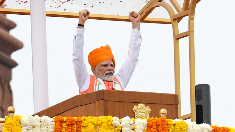 PM Modi Stands as a ‘Wall’ for Farmers, Challenges Trump from Red Fort