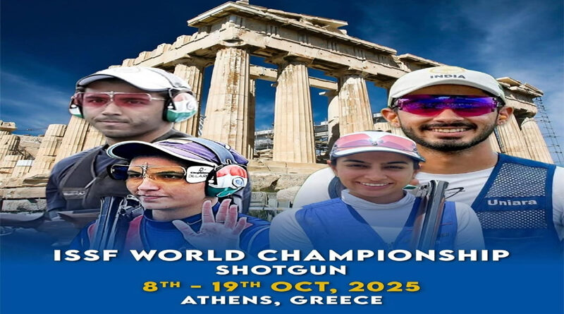 India Set for ISSF World Championship Shotgun 2025 in Athens