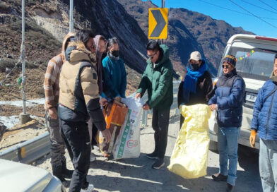 Mass Social Service and Cleanliness Drive Conducted in Jang to Promote Clean Arunachal