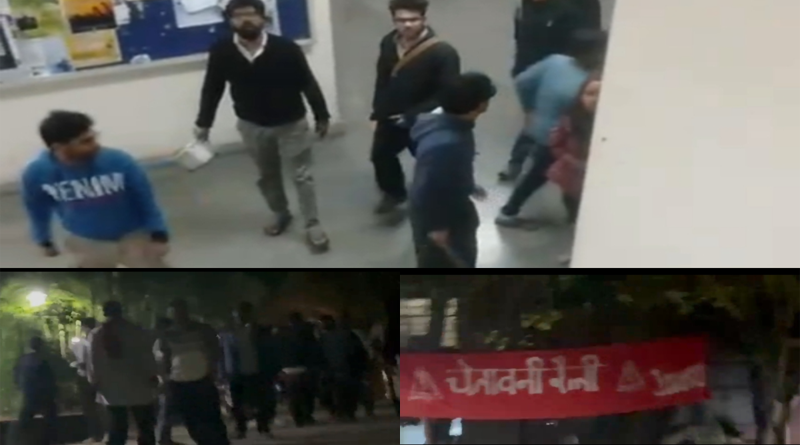 Left-Wing Goons Unleash Night-Long Terror on Students at Jawaharlal Nehru University