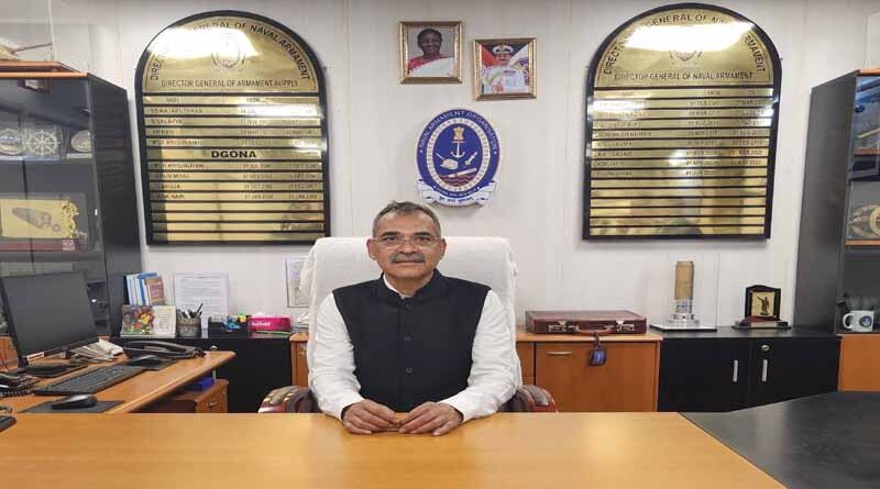Shri Divakar Jayant, INAS, Assumes Charge as Director General of Naval Armament