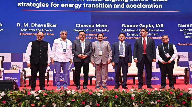 Chowna Mein Highlights Arunachal Pradesh’s Power Sector Priorities at Bharat Electricity Summit 2026 at Yashobhoomi Convention Centre, New Delhi