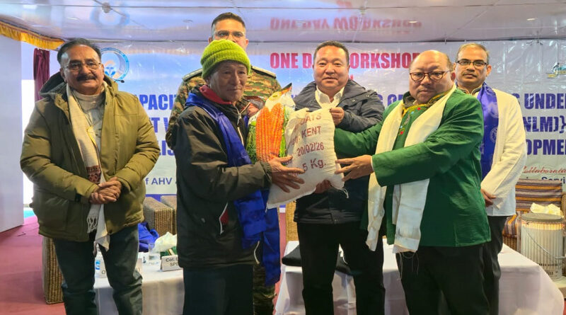Capacity Building Workshop for Beneficiaries under Vibrant Village Programme Held at Tawang