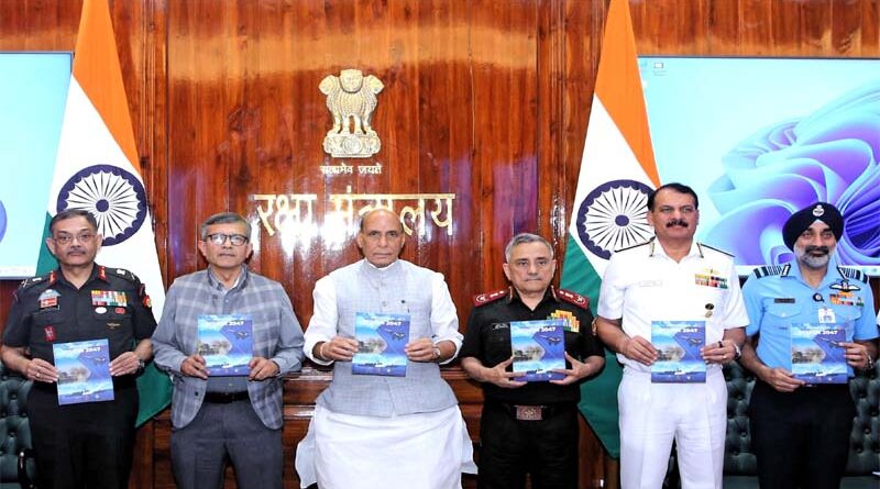 Raksha Mantri releases ‘Defence Forces Vision 2047: A Roadmap for a Future-Ready Indian Military’