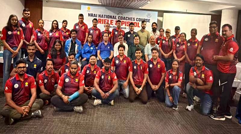 NRAI National Coaches Course concludes in Jamshedpur with 33 coaches receiving training