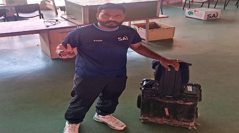 Bhavesh Shekhawat takes lead after Stage 1 in 25m Rapid Fire Pistol