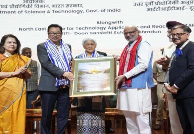 Conference on ‘Transformation of Tribal Lives through Science and Technological Interventions – Preserving Language, Faith and Culture’ and conferred with Brahmaputra Gaurav Samman at New Delhi.
