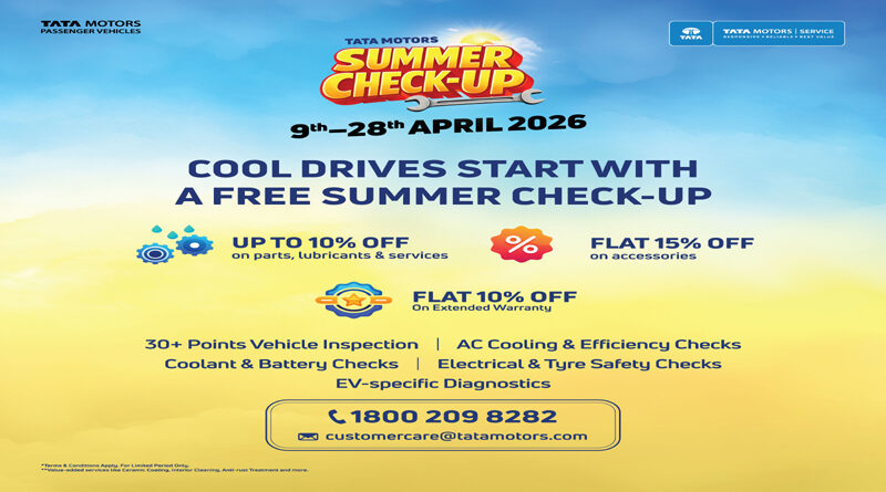 Tata Motors Passenger Vehicles Organizes Nationwide Summer Check-Up Camp