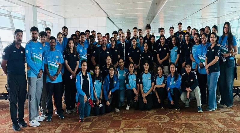 First batch of Indian shooters head to Cairo