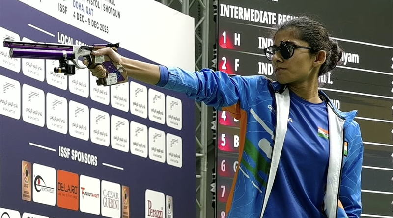 Sainyam records best ever World Cup finish