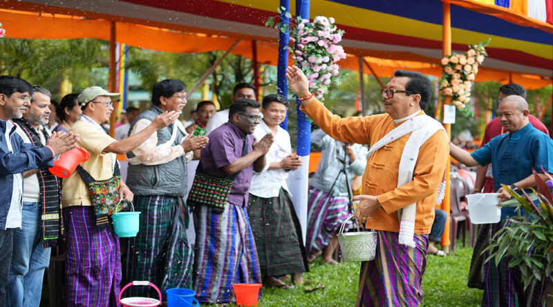 3rd Maha Sangken International Festival celebrated in Namsai