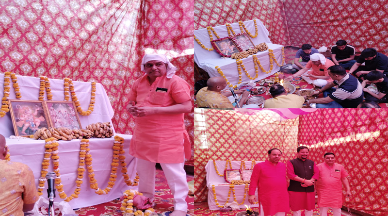 Hanuman Jayanti Celebrated with Devotion in Sant Nagar; Puja, Kirtan and Community Feast 