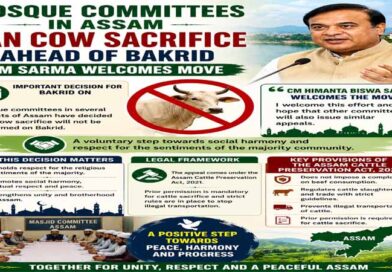 Mosque Committees in Assam Ban Cow Sacrifice Ahead of Bakrid, CM Sarma Welcomes Move