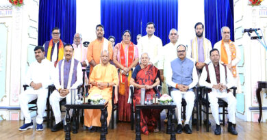 Yogi Cabinet Expanded: 6 New Faces Inducted, 2 Ministers Promoted; Bhupendra Chaudhary and Manoj Pandey Become Cabinet Ministers