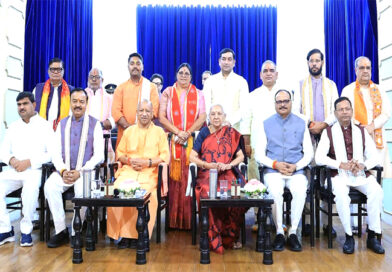Yogi Cabinet Expanded: 6 New Faces Inducted, 2 Ministers Promoted; Bhupendra Chaudhary and Manoj Pandey Become Cabinet Ministers