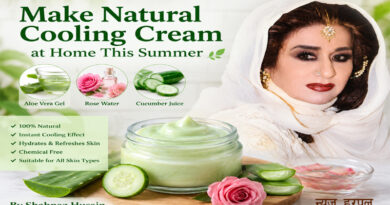 Make Natural Cooling Cream at Home This Summer
