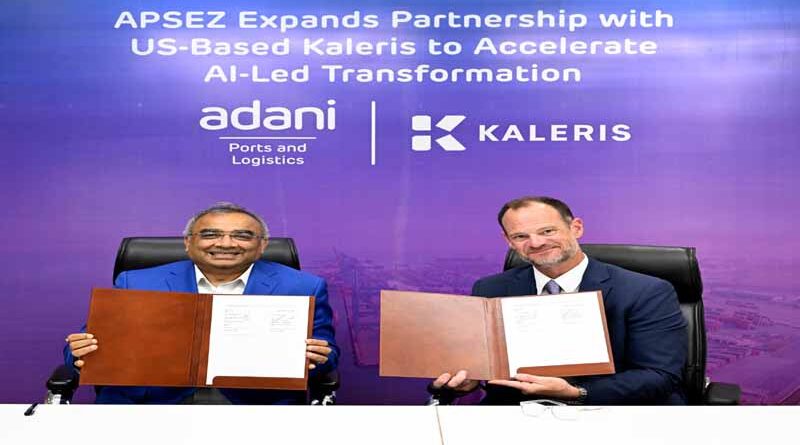 APSEZ Expands Partnership with US-Based Kaleris to Accelerate AI-Led Transformation