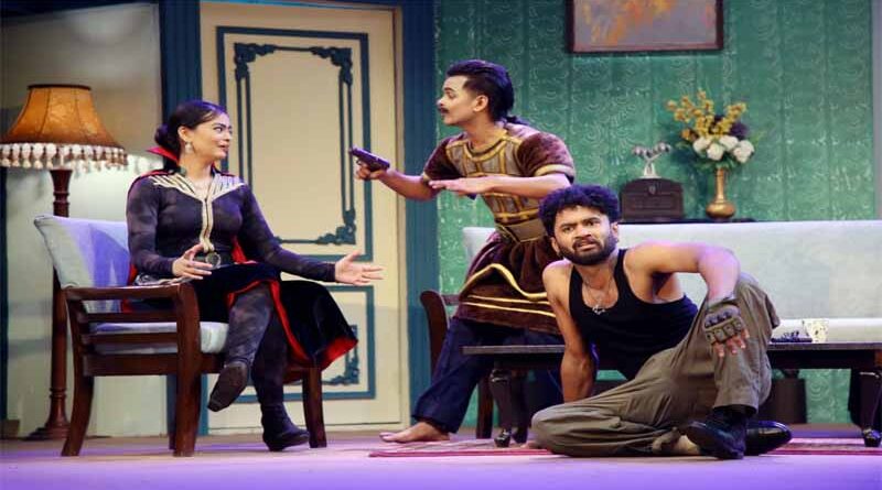 NSD Second Year Students enthral audiences with farcical comedy play “Shriman Chor?”