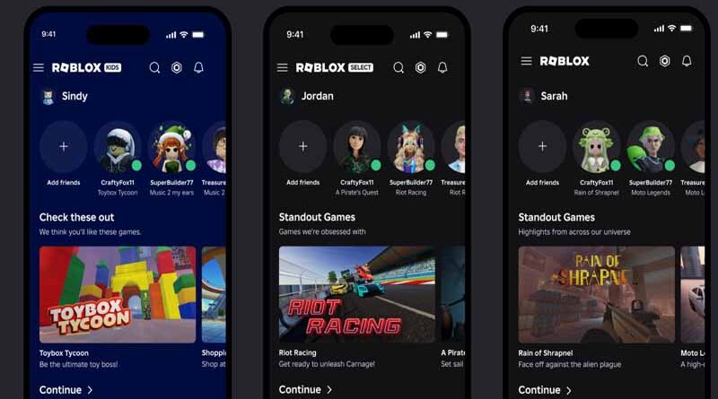 Roblox Kids and Roblox Select Accounts launched Worldwide  Now Available in India