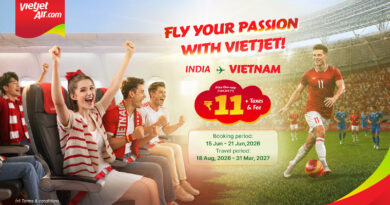 Vietjet launches promotional fares from INR11 across India-Vietnam network, opens new gateway to Sri Lanka