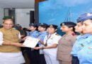 Defence Minister Rajnath Singh Honours First Tri-Service All-Women Crew of IASV Triveni for Historic ‘Samudra Pradakshina’ Voyage