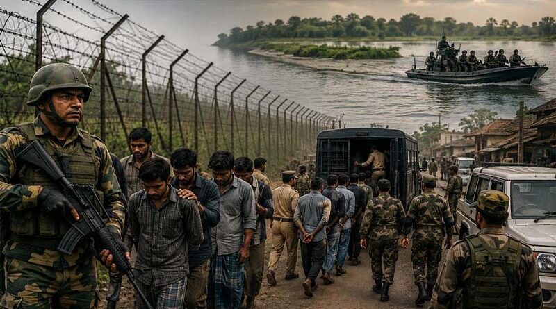 Crackdown on Illegal Bangladeshi Immigrants Intensifies Across India: 50 Detained in Tamil Nadu, Major Action in West Bengal