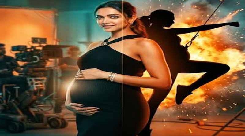 Deepika Padukone Stays in Action Mode Despite Being Seven Months Pregnant 
