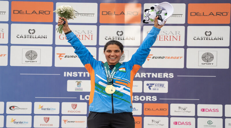Neeru wins Gold in Trap Women event at ISSF World Cup Shotgun Lonato 2026