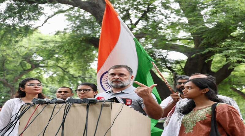 Rahul Gandhi Lists Three Demands: Remove Education Minister, Punish Those Responsible, and PM Must Apologize