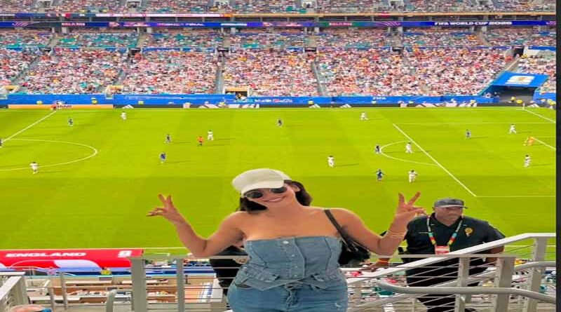 Soniya Bansal Steals the Spotlight at FIFA World Cup 2026