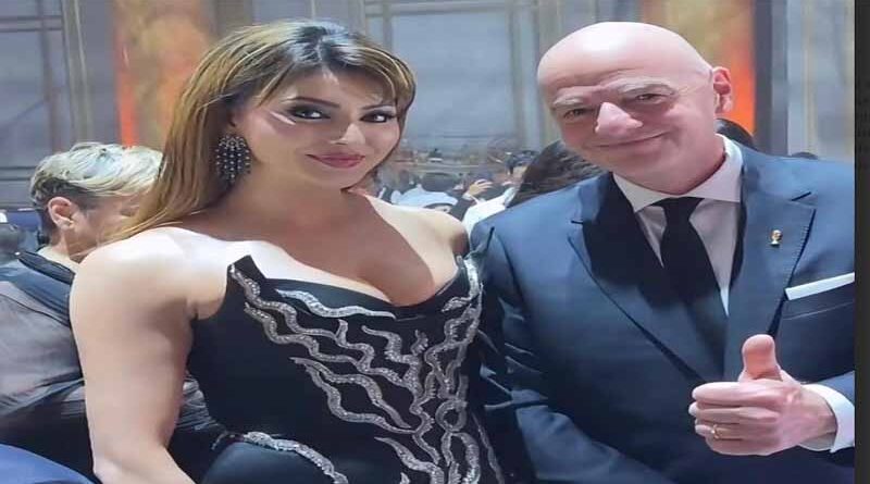 When the FIFA President Extended a Special Welcome to Urvashi Rautela