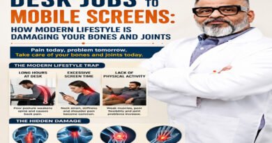 Desk Jobs to Mobile Screens: How Modern Lifestyle Is Damaging Your Bones and Joints