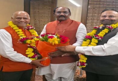 Senior Journalist Krishnamohan Jha Congratulates Newly Appointed BJP National Vice President Lal Singh Arya