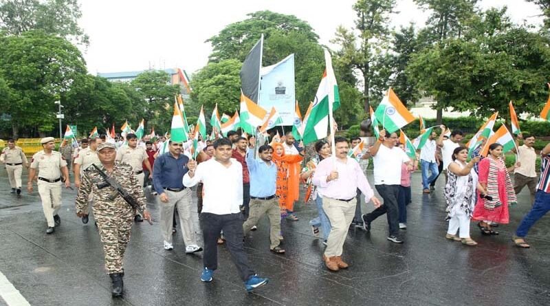 NSD Tiranga Rally Brings Har Ghar Tiranga Message to Delhi’s Mandi House Cultural Circuit