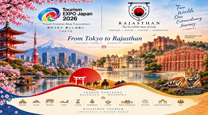 Rajasthan to Showcase Its Tourism Diversity in Japan, from Heritage to Wildlife