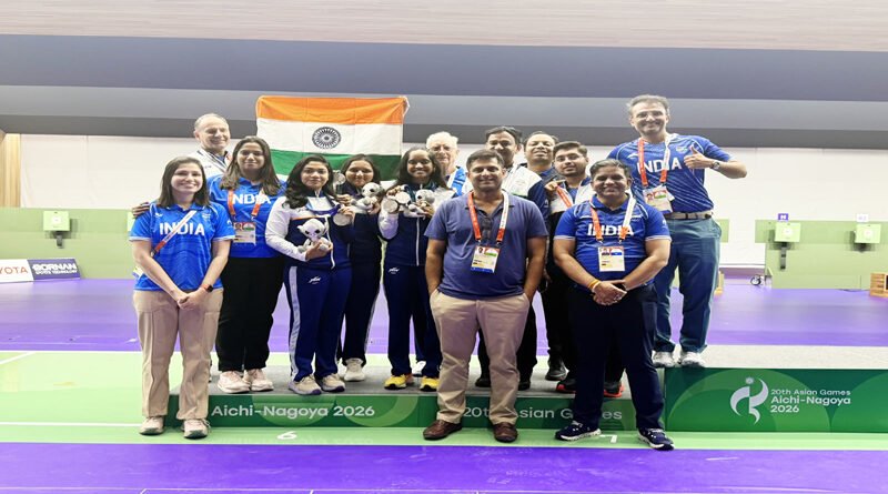 Elavenil Bags Individual Silver as Indian Shooters Clinch Double Medal Opening at Asian Games