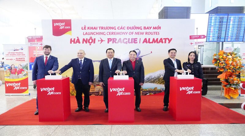 Vietjet launches flights to Kazakhstan and Czech Republic, strengthening Asia–Europe connectivity
