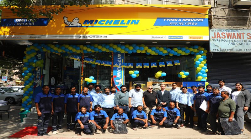 Michelin India expands its Delhi retail network with two new Michelin Tyres & Services stores