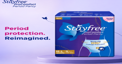 Stayfree Expands Menstrual Hygiene Portfolio with Launch of ProComfort Period Panty