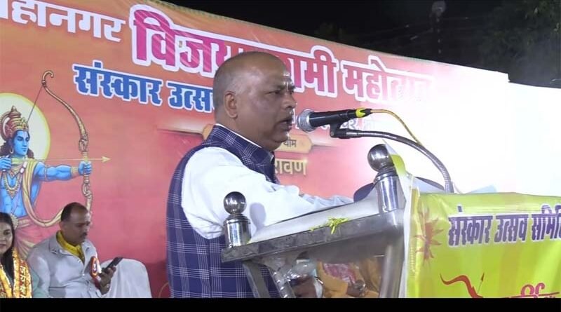 Ravana’s Ego Was Greater Than His Ten Heads, Leading to the Fall of His Empire: Krishnamohan Jha